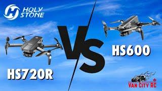 HS720R vs HS600 Holy Stone GPS Drone Max Range Test