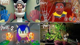 Watch All The New Jumpscares In Poppy Playtime 1-2-3-4 Mobile Full Game (toilet,Sonic,Amanda)#82