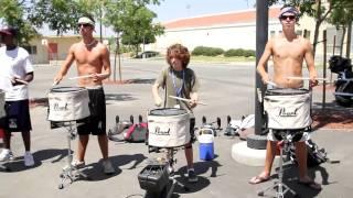 2010 Blue Devils drumline  - 12yr old Brandon center snare