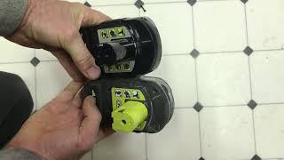 Ryobi 18 Volt 2.0 Compact High Performance Battery Tare Down Apart New PBP003 disassembly