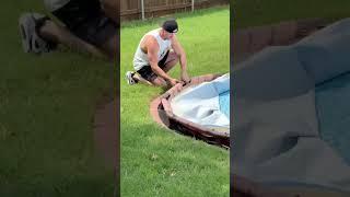 Budget friendly backyard oasis! #diy #asmr #asmrsounds #amazonfinds #amazon #outdoors #howto