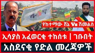 ሰበር ዜና ፦ ኢሳያስ አፈወርቂ ተናገሩ | አስደናቂ የድል መረጃዎች | የከተማው ሽኔ ና ሽመልስ አብዲሳ Haddis Media December 2, 2024