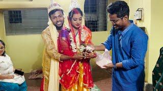 ​@ManojDey এর বিয়েতে কন্যাদান করলো আমার বাবা | Manoj & @jyotishreedey0023 Marriage in Kalighat