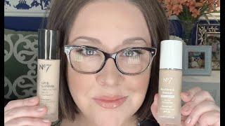 Testing out the *NEW* No7. Serum Foundations...Which is better???