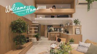 Inside a 'MUJI Hotel' Garden Condo in Woodlands | Qanvast Welcome Home Tours