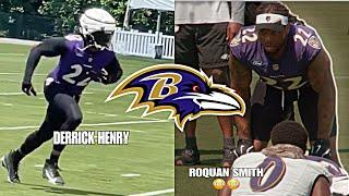 Derrick Henry TAKING OVER Baltimore Ravens Training Camp 2024 Highlights “SCARY Backfield”