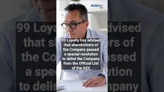 This tech company delists from the ASX #shortvideo #99loyalty #delist #asx #kalkinemedia
