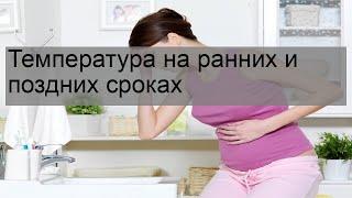 Температура на ранних и поздних сроках