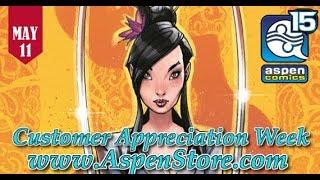 Aspen Comics Appreciation Week Comic Book Haul! Michael Turner and J. Scott Campbell - UNBOXING!!