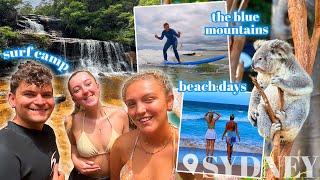 A VERY AUSTRALIAN WEEKLY VLOG! Surf Camp, The Blue Mountains & Sydney's Beach Days! ‍️
