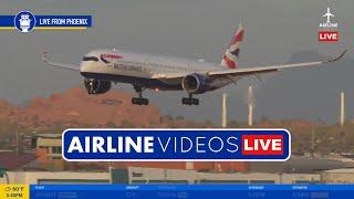 LIVE Phoenix (PHX) Airport Plane Spotting (February 12th, 2025)