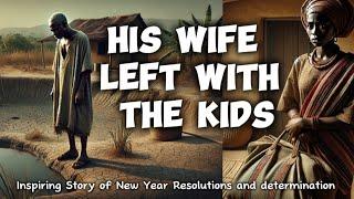 His Wife Left with the Kids: An Inspiring Story of New Year Resolutions and Determination"