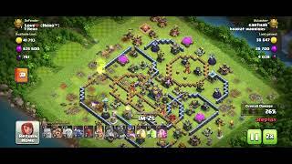 Base defends a noob's attack | Clash of Clans #clashofclans #video