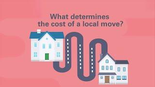 What determines the cost of a local move?