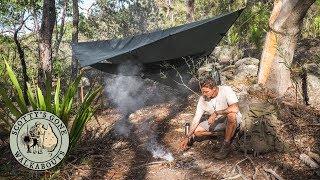 Solo Overnight Aussie Bush Camp- Discover Abandoned Hermit Hut.