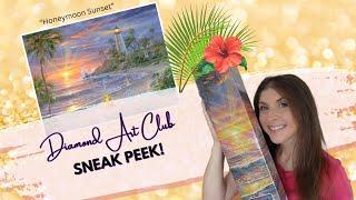 Diamond Art Club Sneak Peek! | "Honeymoon Sunset" by Abraham Hunter