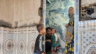 Nomadic Life: Changing Hossein’s School and Finishing the Tiling in the Bathroom