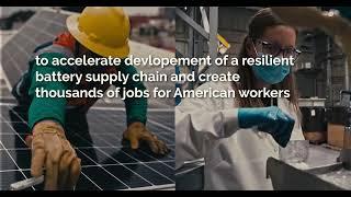 U.S. Department of Energy Investing Billions to Strengthen U.S. Supply Chain for Advanced Batteries
