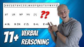 11+ Verbal Reasoning: Alphabet Sequences