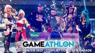 GameAthlon Winter 2023 - Cosplay Contest & Parade (1080p / 60fps / Athens / Greece / 25-26.02.2023)