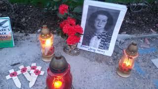 Newark Remembers Esther Varney - Air Raid on Ransome & Marles ,7th March 1941 - 2017 Unveiling