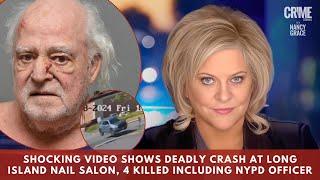 Shocking Video Shows Deadly Crash at Long Island Nail Salon, 4 Killed Including NYPD Officer