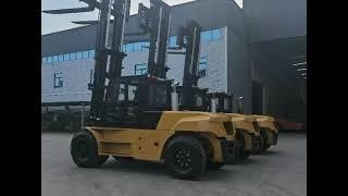 3 units 12 ton diesel forklift from xinghaoforklift