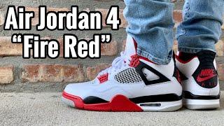 Air Jordan 4 “Fire Red” 2020 Review & On Feet