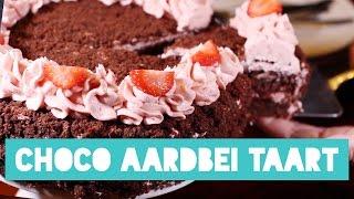 CHOCOLATE STRAWBERRY CAKE | RECIPE