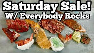 LIVE SALE w/ ER Opal! Slabs! Rough! & Specimens!