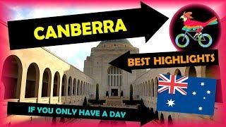 CANBERRA Australia, Travel Guide - What To Do: IN ONE DAY (Tour - Self Guided Highlights)