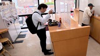 超絶天ぷらラッシュ！！２４時間営業の立ち食い蕎麦屋に朝５時から密着丨Japanese Fast Food : Tachigui, stand-up noodle shops
