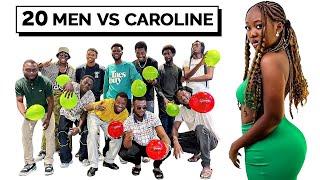 20 MEN VS 1 INFLUENCER: CAROLINE