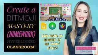 Create a Bitmoji Mastery (homework) folder