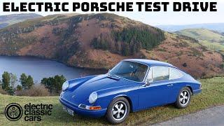 Electric classic Porsche 912 - Test Drive