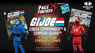 NEW Page Punchers™ Cobra Commander™ & Crimson Guard™3"Scale Figures 2 Packs | Action Figure Showcase