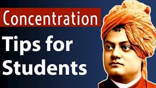 Swami Vivekananda on Concentration Tips for Students