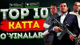 TOP 10 BEST HIGH GRAPHICS | TOP 10 GRAFIKASI ZO'R O'YINLAR| MOBIL O'YINLAR 2022