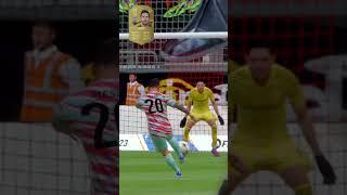 PERFECT VOLLEY BY MESSI  #fifa23 #fifaultimateteam #fifa #goals #messi #shortvideo #shorts