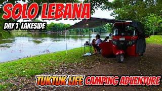 TUKTUK LAKESIDE CAMPING IN SAN ANTONIO, QUEZON | TIKUB LAKE | DAY 1 Tuktuk Life Adventure