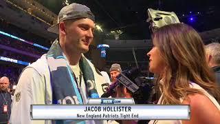 Super Bowl Opening Night: Jacob Hollister Shows Off His Pipes