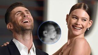 Adam Levine and Behati Prinsloo Share First Photo of Adorable Baby Girl | Latest Hollywood Gossip