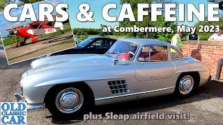 AMAZING sights at "Cars & Caffeine at Combermere" car meeting in Cheshire, May 2023