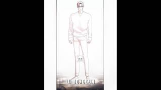 James lee vs Gun park  #lookism #edit #webtoon #manhwa