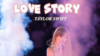 Love Story- Taylor Swift (Lyrics video) Disco Lines Remix