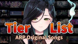 「 Tier List」จัดอันดับเพลง Original ทั้งหมดของ ARP แบบตามใจตัวเองล้วนๆ「 Evalia #ARProject 」