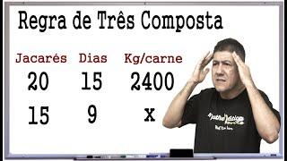 REGRA DE TRÊS COM MACETE - QUESTÃO DE CONCURSO - Prof Robson Liers - Mathematicamente