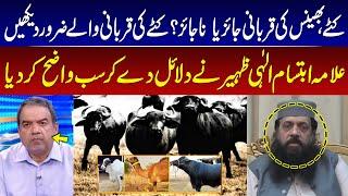 Buffalo Qurbani Permissible in Islam? | Allama Ibtisam Elahi Zaheer Exclusive Bayan | GNN