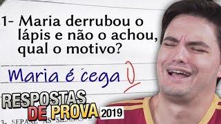 MELHORES RESPOSTAS DE PROVA! [+10]