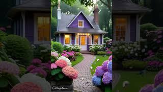 Enchanted Cottage Sanctuary  #cottagenest #scenery #cottagevibes #cottagedecor #livewallpaper